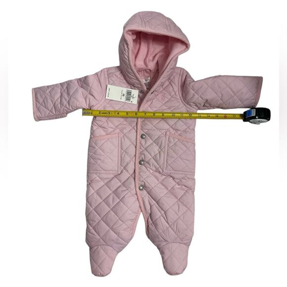 Polo Ralph Lauren Water-Repellent Hooded‎ Barn Bunting One Piece, SIZE 3Month - Picture 6 of 16